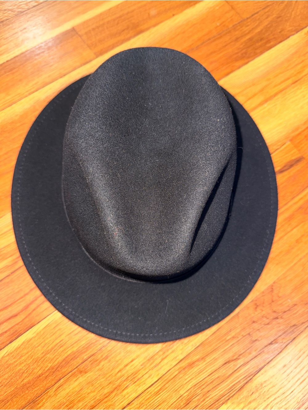 Classic Black Fedora Hat